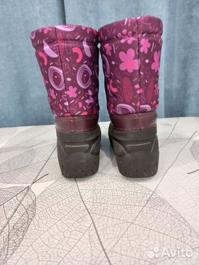 Сноубутсы для девочки Котофей