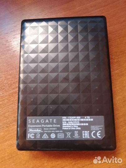 Внешний жесткий диск HDD Seagate 4tb