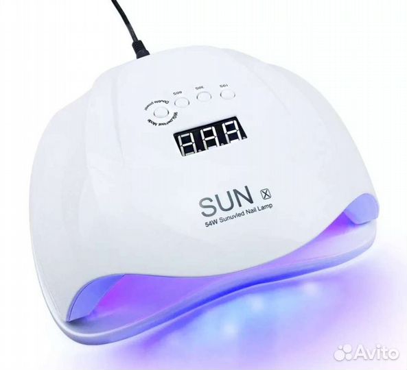 Лед лампа для маникюра б/у