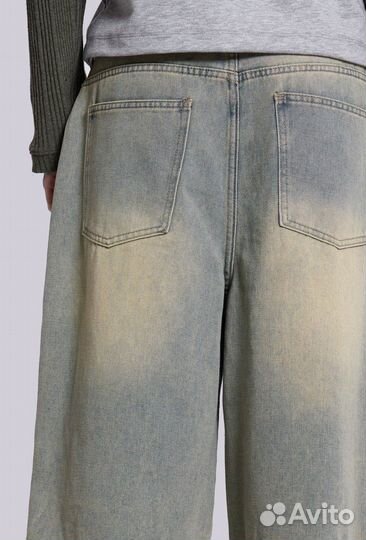 Шорты Jaded London Light Wash Jumbo Jorts