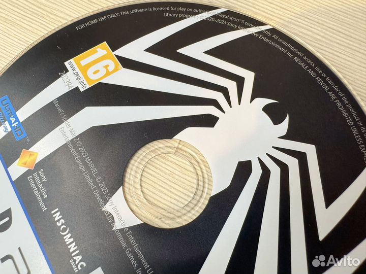 Диск PS5 Spider Man 2