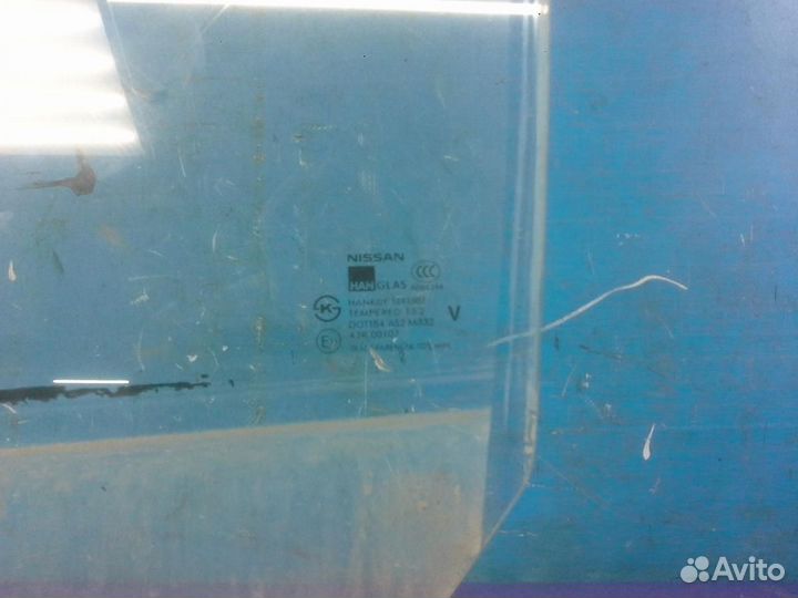 Стекло двери задней левой Nissan Almera Classic (B