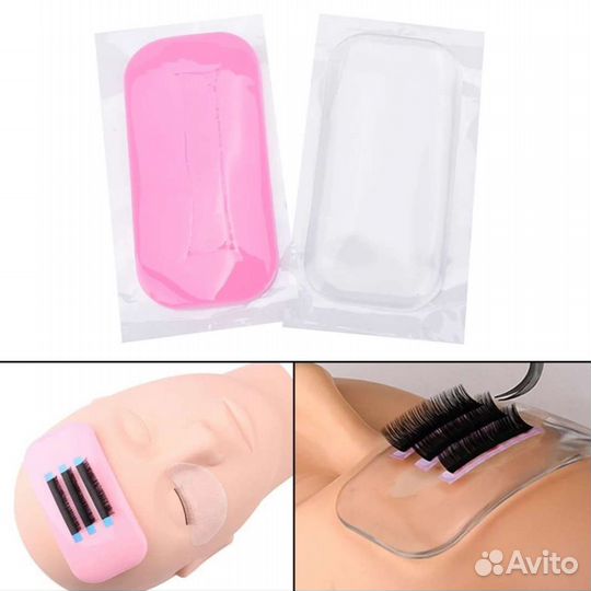 Планшет для наращивания ресниц силиконовый