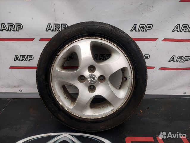 Колесо на литом диске R15 6 et45 4x100 185/65
