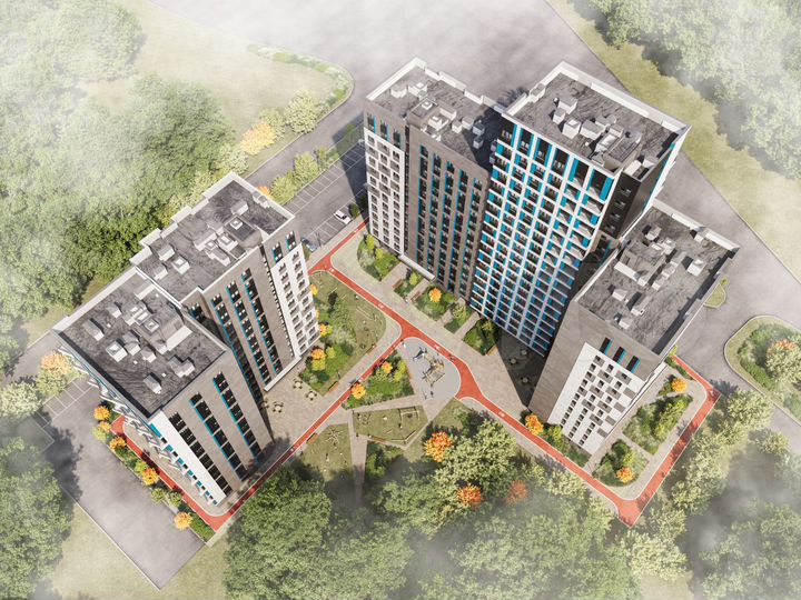 3-к. квартира, 64,8 м², 7/14 эт.