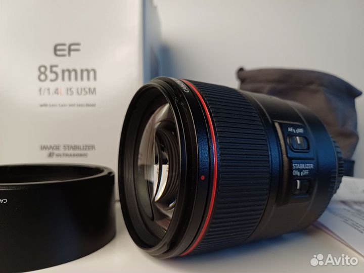 Объектив Canon EF 85 1.4 L IS USM