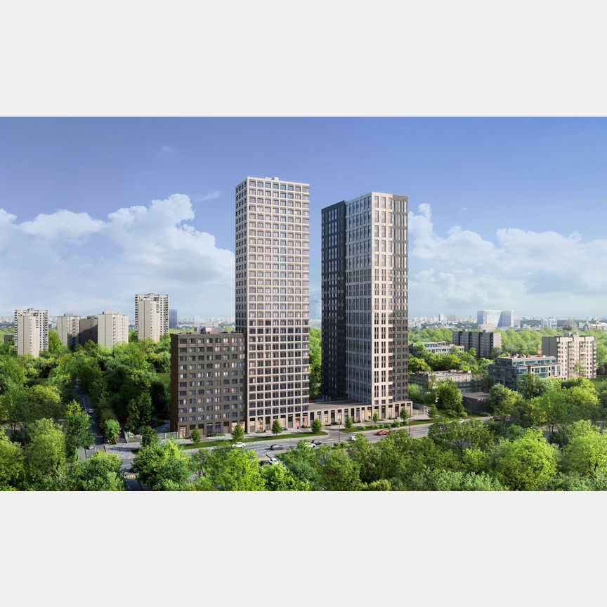 2-к. квартира, 61,8 м², 31/31 эт.