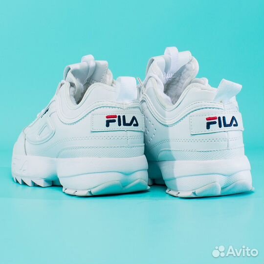 45 Зимние Кроссовки Fila* Disruptor 2, White (45)