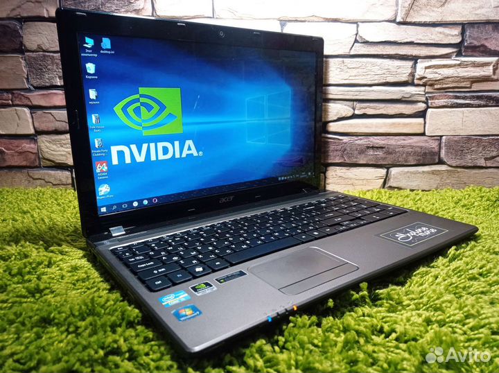 Мощный Acer Core i5-2430 8Gb 256Gb SSD GeForce