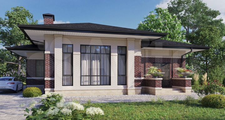 Дом 100 м² на участке 3 сот.