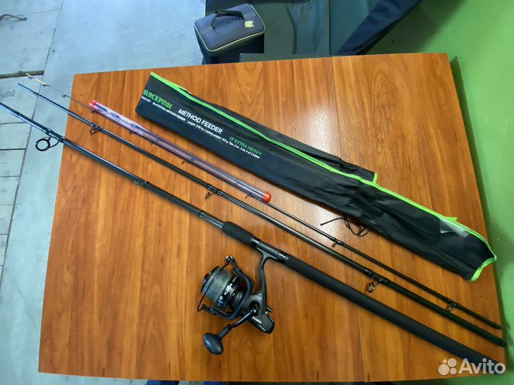 Фидерные удилища Carp pro c катушками Каida