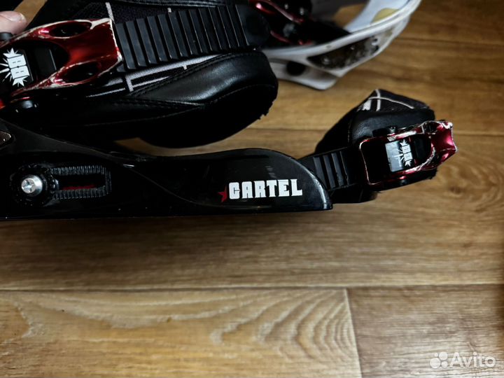 Крепления для сноуборда burton cartel