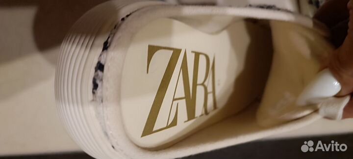 Твидовые Кеды без пятки Zara 41 новые