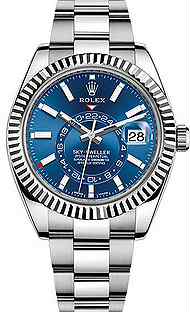 Швейцарские часы Rolex Sky-Dweller 42mm Steel and