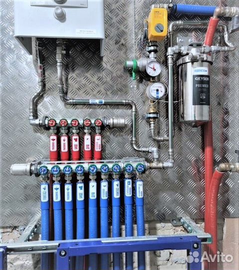 Монтаж Отопления Водоснабжения Rehau Сантехуслуги