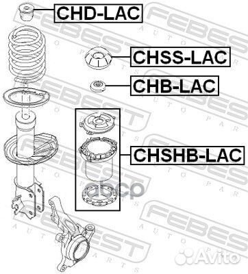 Отбойник амортизатора chevrolet lacetti 03-08 п