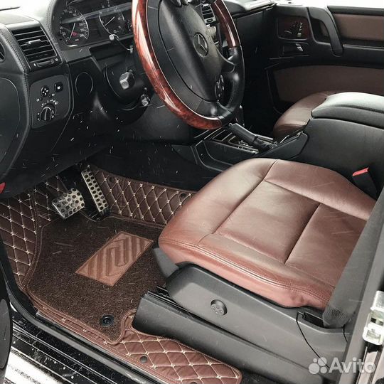 Mercedes-Benz G-Class 3D Ковер из экокожи D4AF3
