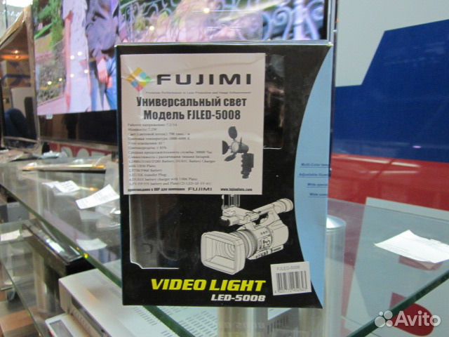 Свет fujimi fjled-5008 для фотокамеры, видеокамеры