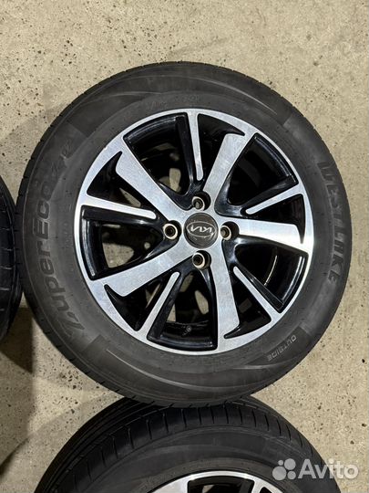 Летние колеса r15 на литых дисках