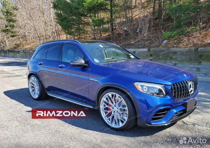 Кованые диски R22 на Mercedes GLC 260