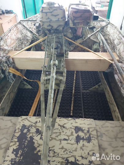 Мотор лодочный болотоход