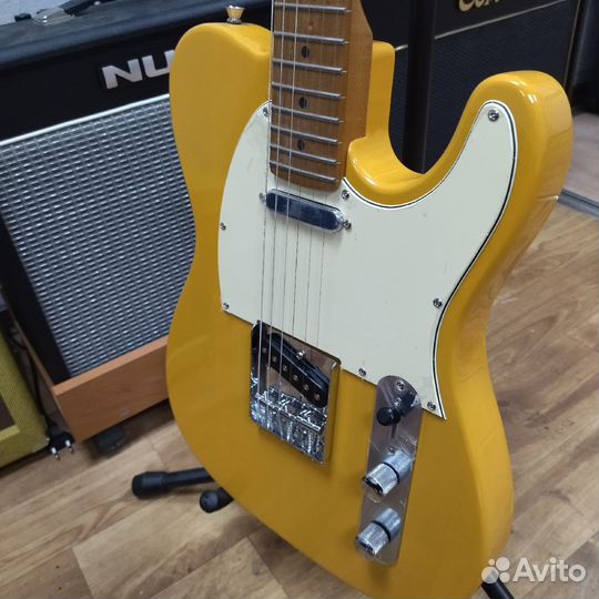 Электрогитара шестиструнная, Jet, карамельная