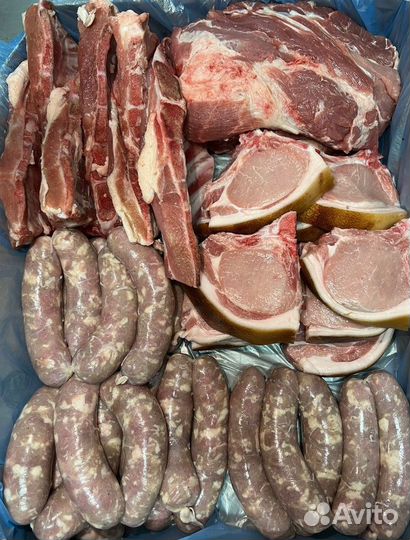 Мясной набор для шашлыка. Мясо свинина