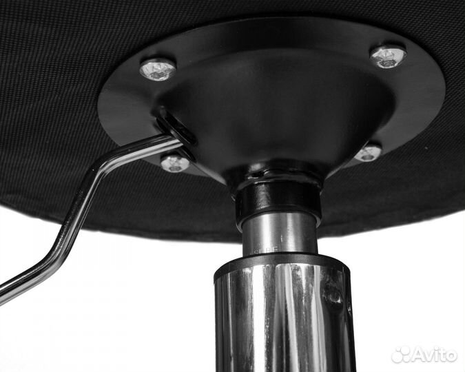 Cтул мастера willy белая эко-кожа хром газлифт