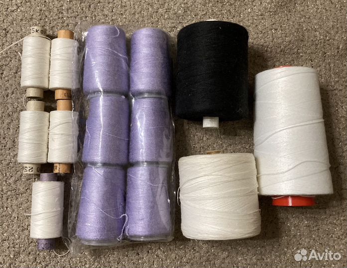 Нитки швейные