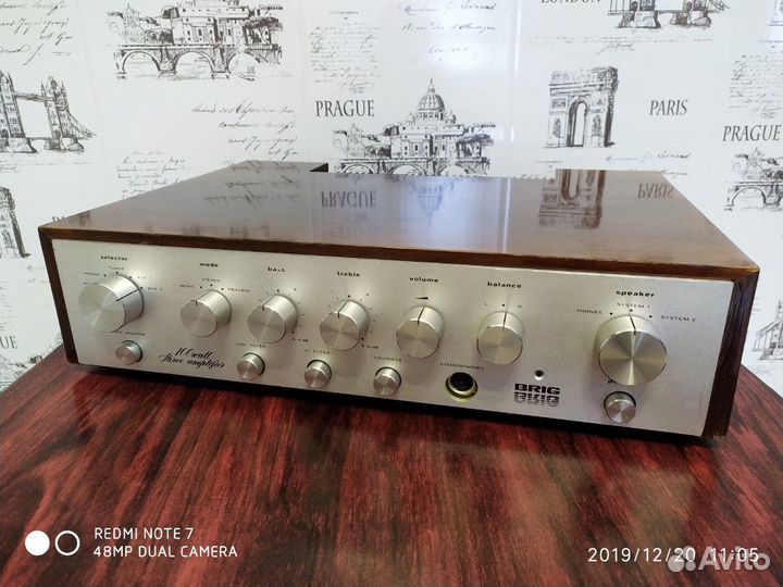 Усилитель бриг(барк) -001 профилактика,ремонт