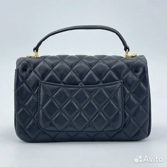 Сумка Chanel 2.55 classic flap с ручкой сверху