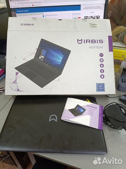 Ноутбук irbis NB248/ Celeron N4020