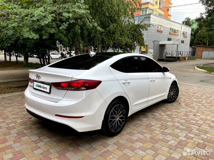 Hyundai Elantra 1.6 AT, 2018, 110 000 км