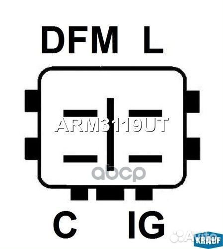 Регулятор генератора ARM3119UT Krauf