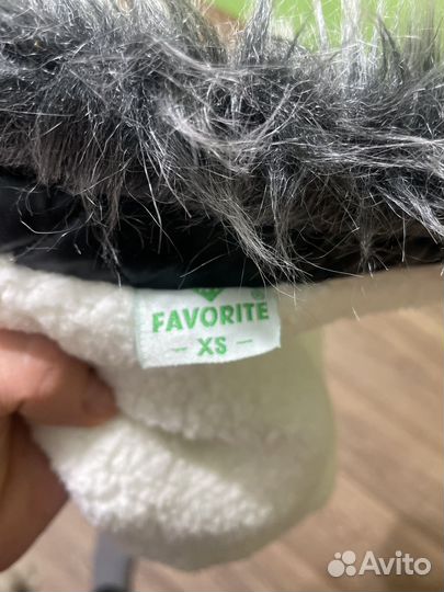 Куртка теплая для собаки 2-3 кг