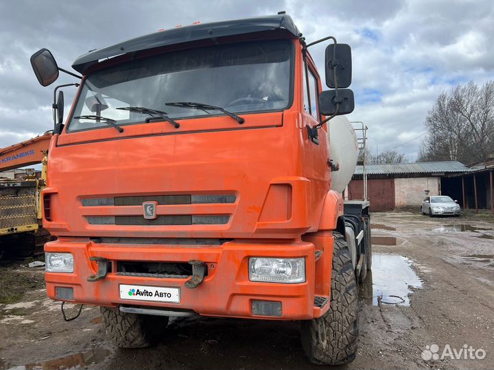 Автобетоносмеситель КАМАЗ 58146C (ABS-7), 2021