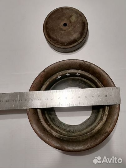 Конфорка и тушилка для угольного самовара