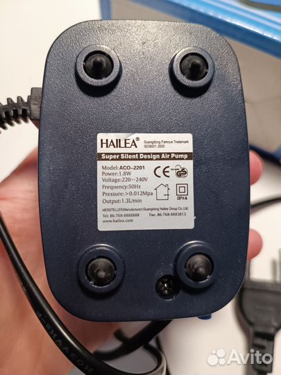 Компрессор воздушный для аквариума