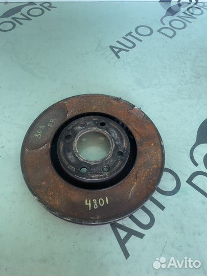 Peugeot 308 диск тормозной передний