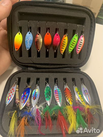 Блесна колебалка,блесна на форель