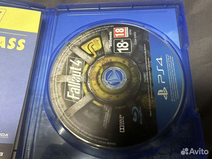 Fallout 4 диск на русском языке с вкладышами