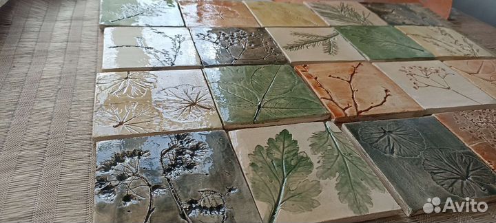 Керамическая плитка ручной работы