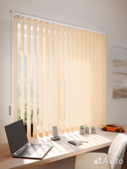 Жалюзи вертикальные Салатовые RAL3983