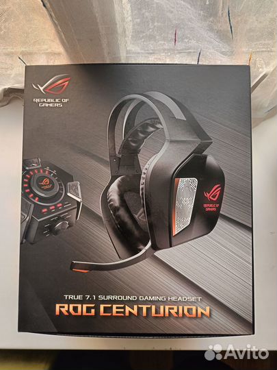 Проводная гарнитура asus ROG Centurion черный