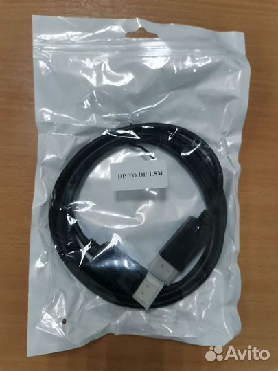 Кабель DisplayPort - DisplayPort, 1.8 м