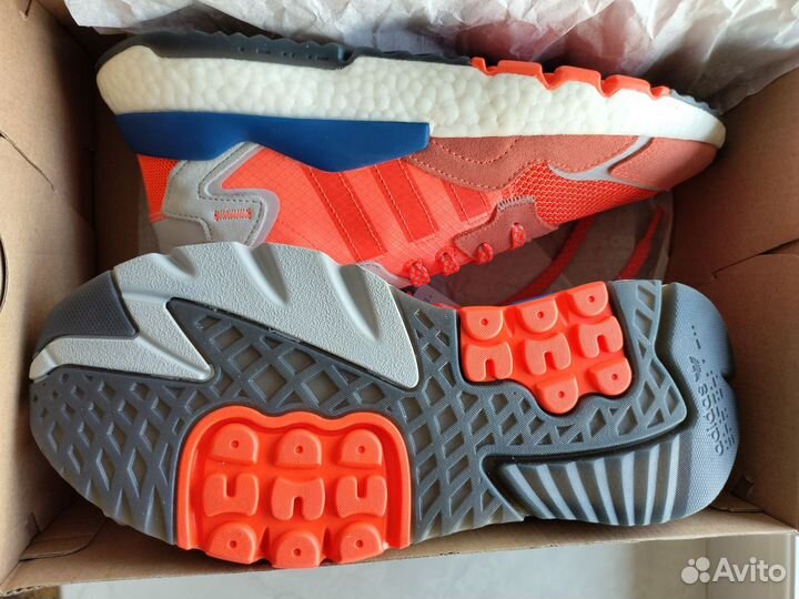 Adidas Nite Jogger Solar Orange Оригинал 42