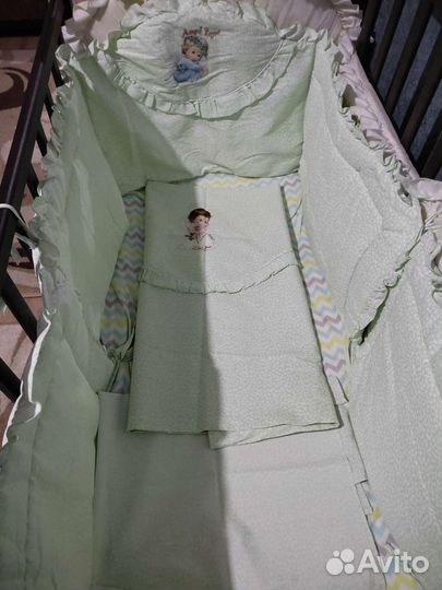 Бортики в кроватку