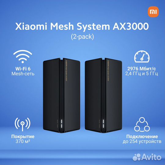 Wi fi роутер Mesh System