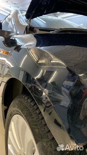 Ремонт вмятин авто без покраски