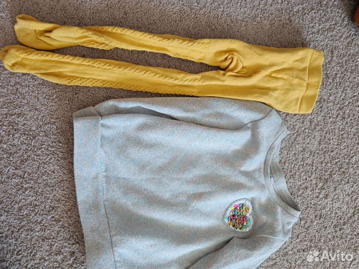 Детская одежда для девочек пакетом 98 104